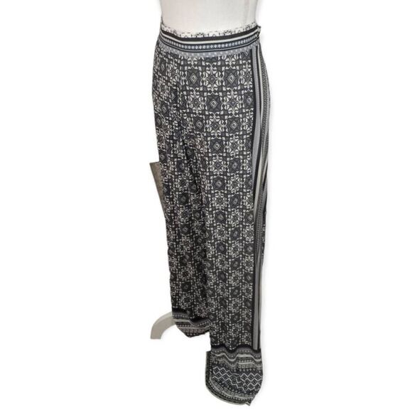 ATTITUDES BY RENEE PALLAZO PANTS BLUE & GRAY SZ.M NWT - Picture 4 of 8